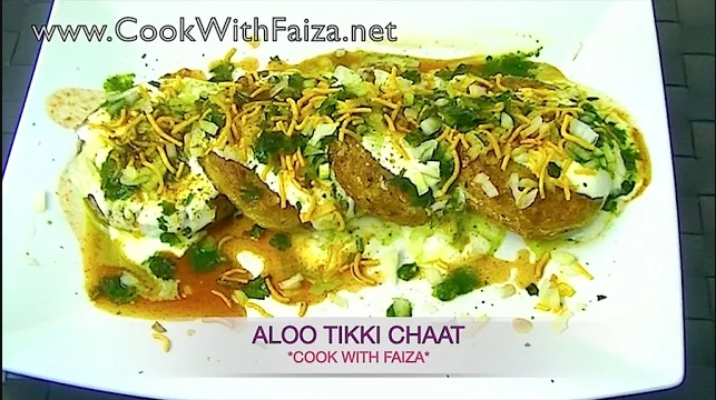 ALOO TIKKI CHAAT