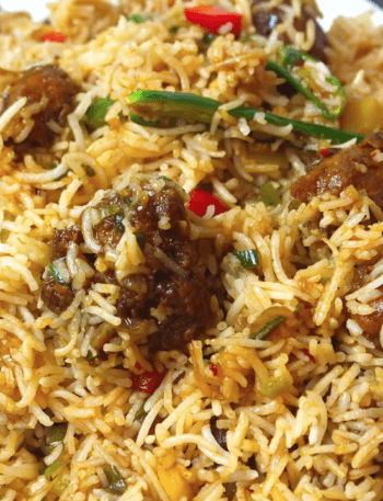 Chilli Chicken Biryani