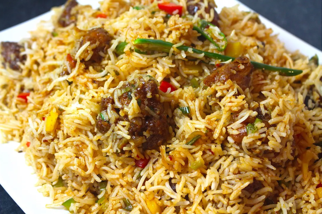 Chilli Chicken Biryani